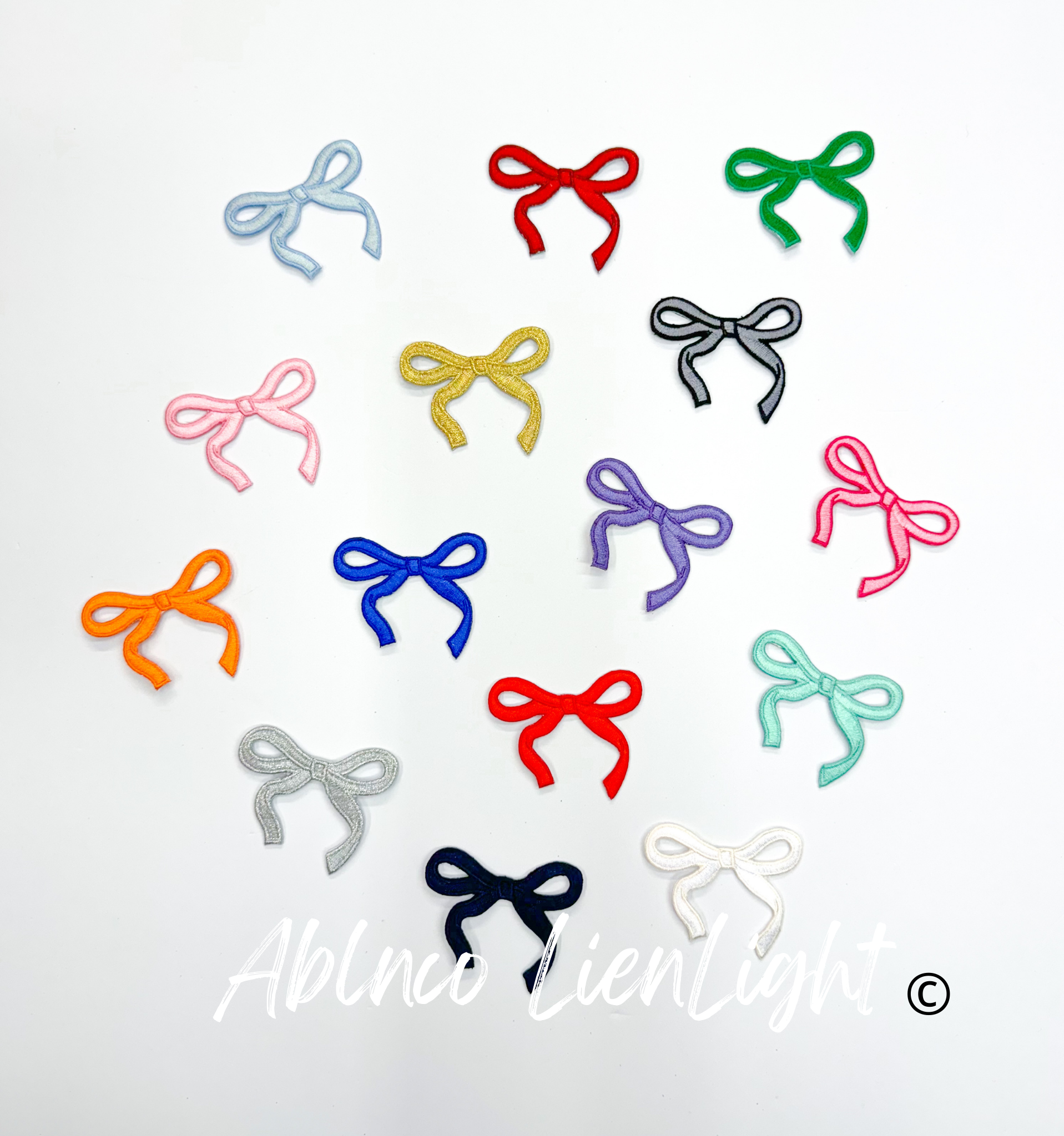 Gold Dainty Bow Patch