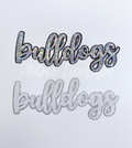 Bulldogs Mascot Script Sequin Patch - Large