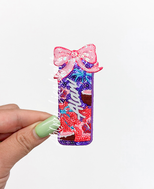 Alani Hawaiian Energy Drink Sequin Patch
