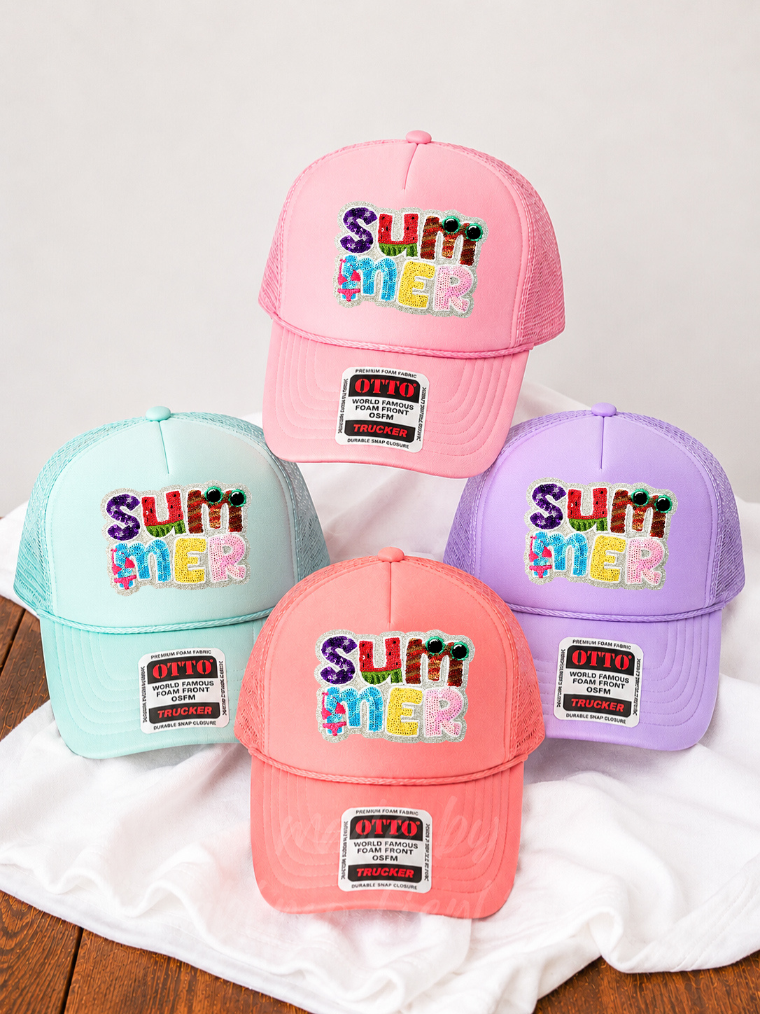 Summer Patch Otto Trucker Hat