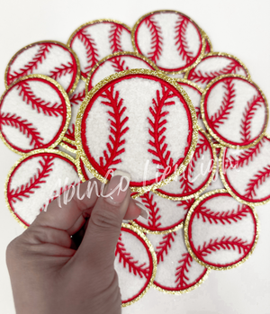 Hot Pink Cursive Mama Embroidery Patch