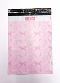 Pink Oysters Bows Poly Mailers