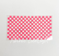 Checkered HTV Glitter Trucker Hat Background Transfer