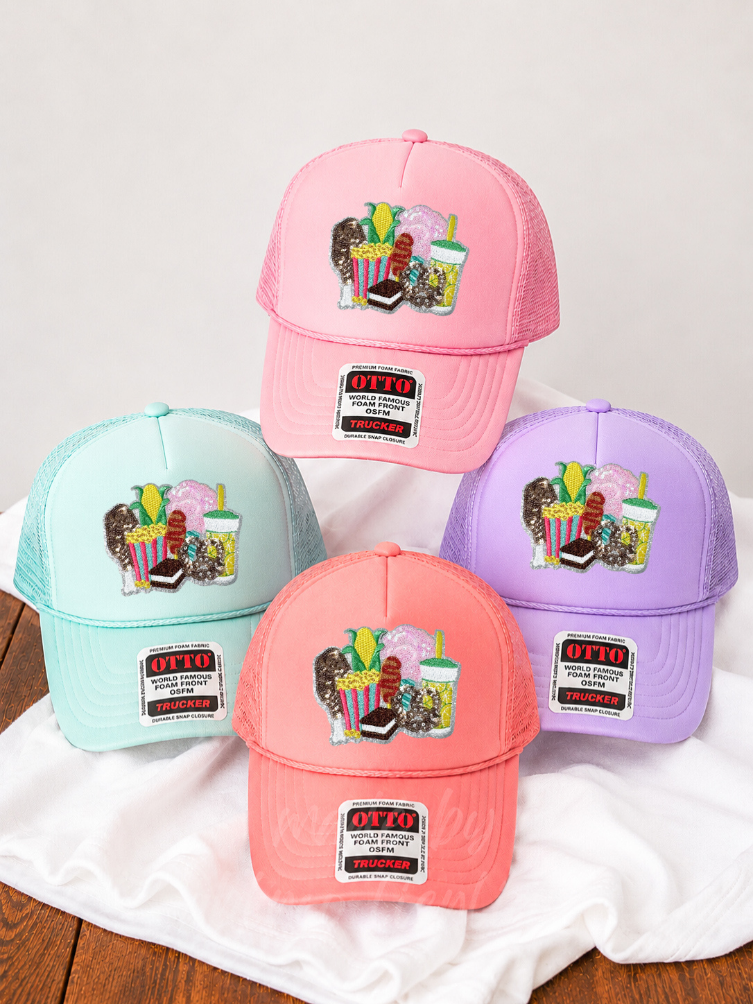 County Fair Foods Summer Patch Otto Trucker Hat
