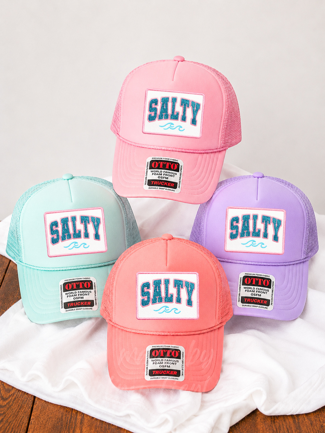 Salty Summer Patch Otto Trucker Hat
