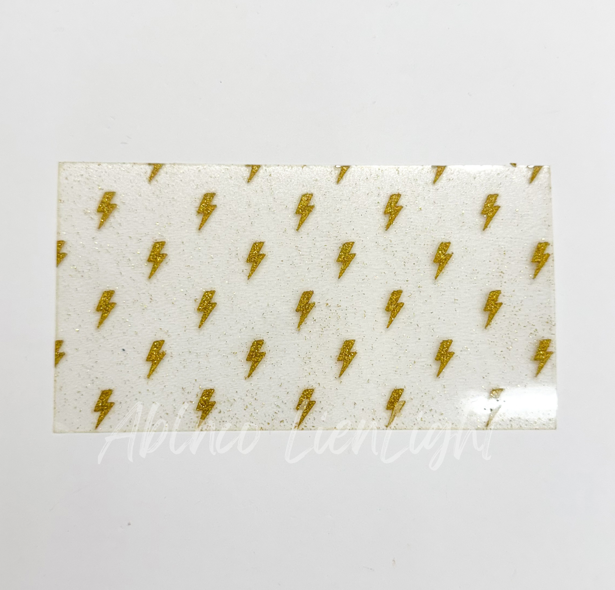 Lightning Bolts HTV Glitter Trucker Hat Background Transfer