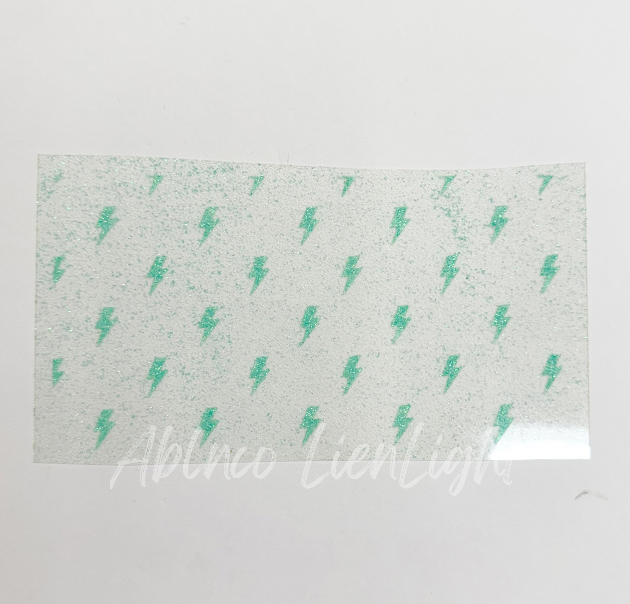 Lightning Bolts HTV Glitter Trucker Hat Background Transfer
