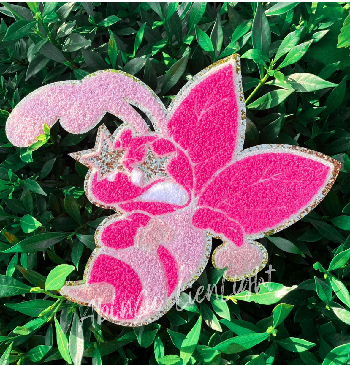 PREPPY PINK MASCOT™ Chenille Patch Only - DIY Craft