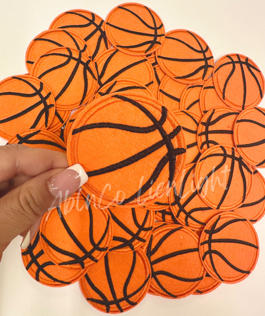 Basketball Embroidery Patch