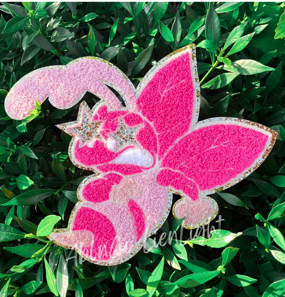 PREPPY PINK MASCOT™ Hornet Chenille Patch ONLY Sweatshirt