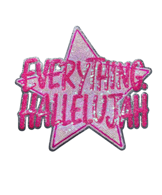 Summer Sequin Patch - Large