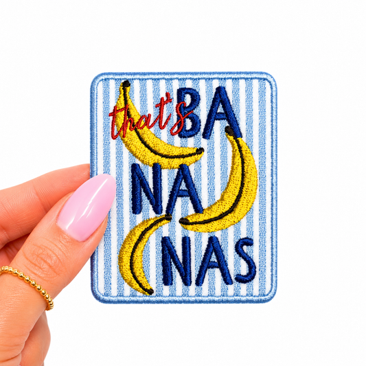 That’s Bananas Summer Embroidery Patch