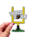 Touchdown Post Football Sequin Patch - Small