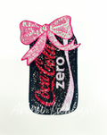 Coke Zero Sequins Patch - Large