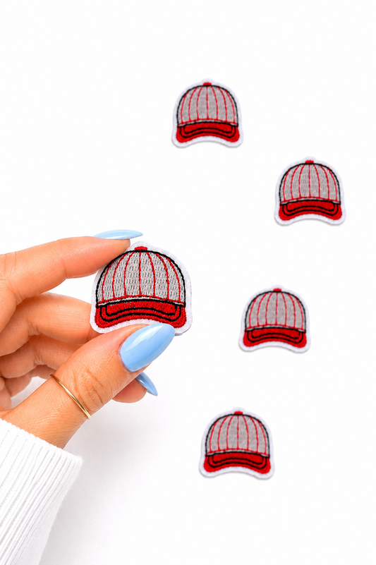 Mini Trucker Hat Cap Embroidered Patch