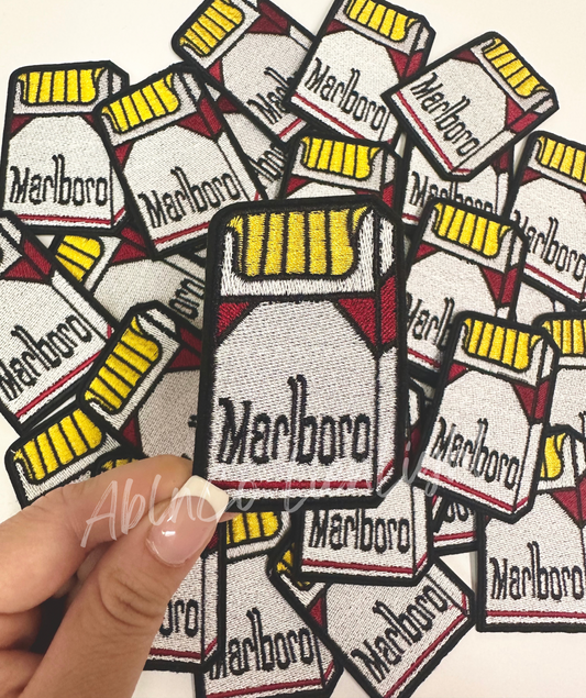 Marlboro Cigarettes Embroidery Patch