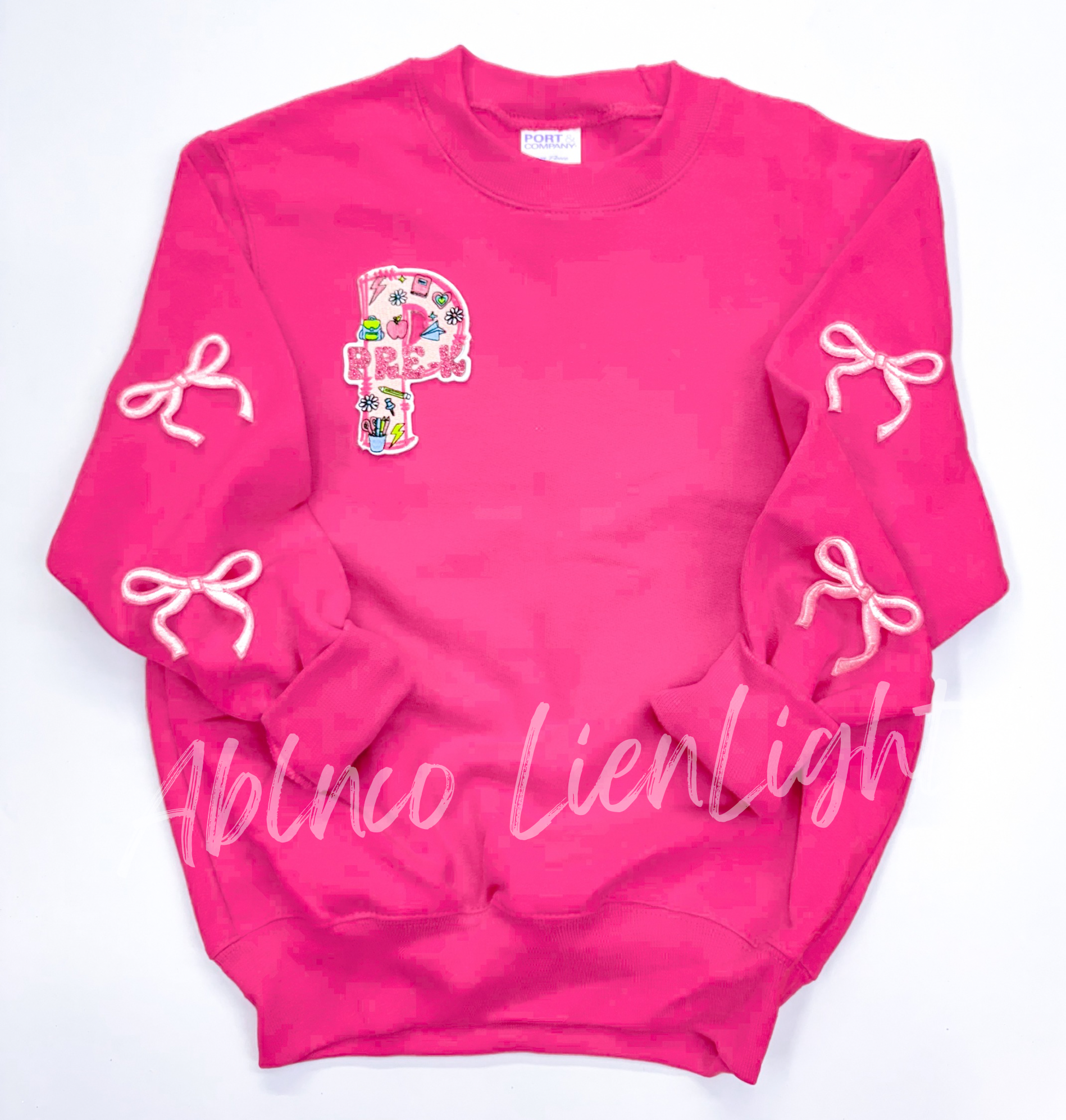 PreK School Glitter Teach Patch