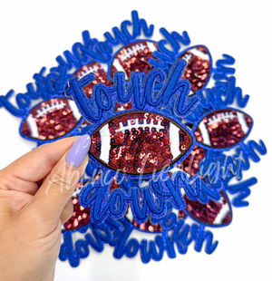 Tailgates & Touchdown Embroidery Patch©️