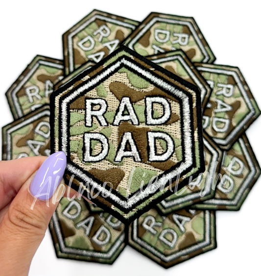 Rad Dad Camo Patch