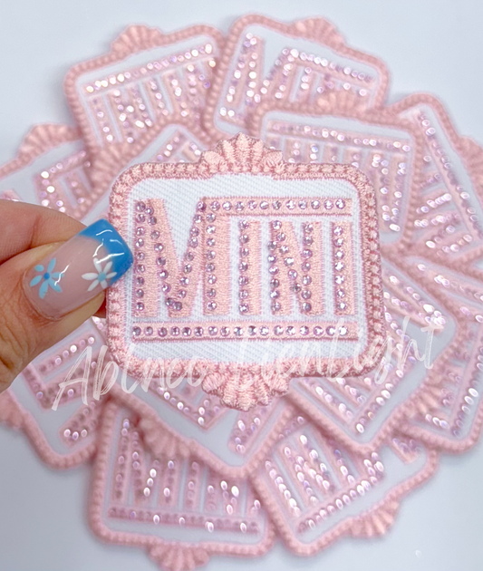 Rhinestone Mini Small Pink