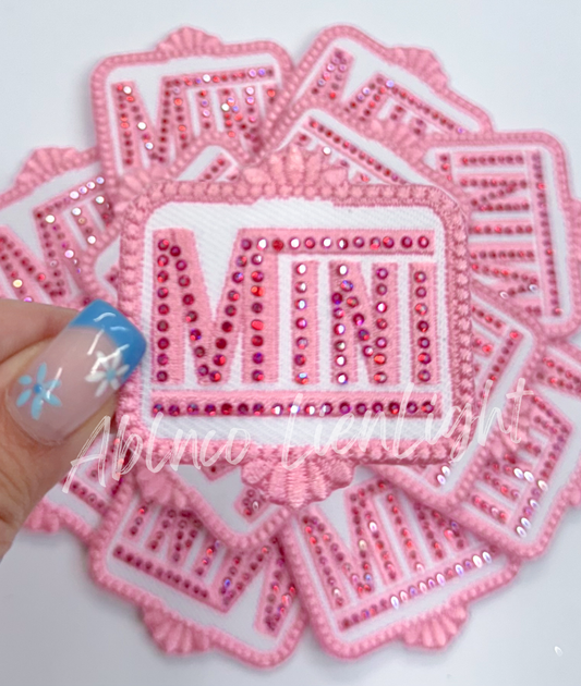 Rhinestone Mini Small Hot Pink