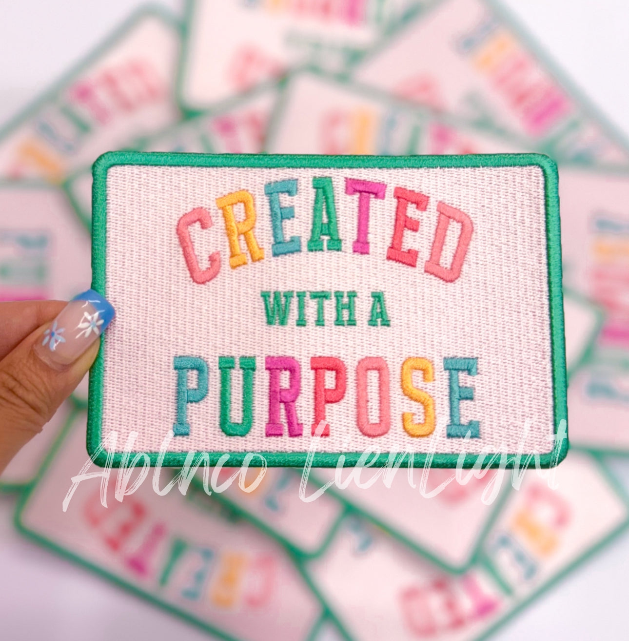 Created with a Purpose Embroidery Patch