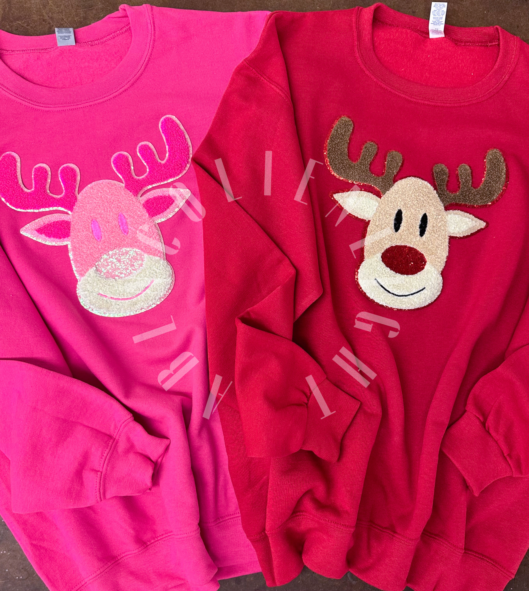 Pink Reindeer Patch