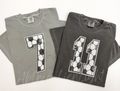 Soccer Numbers Game Day Sequin Patch Shirt