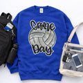 Volleyball Game Day Sequin Patch Shirt