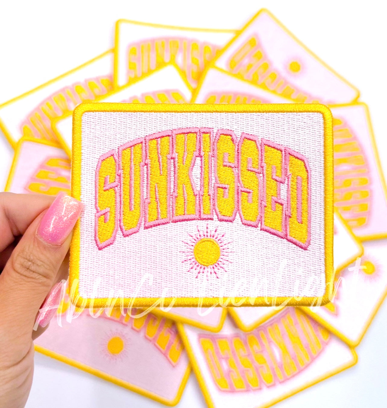 Sunkissed Embroidery Patch