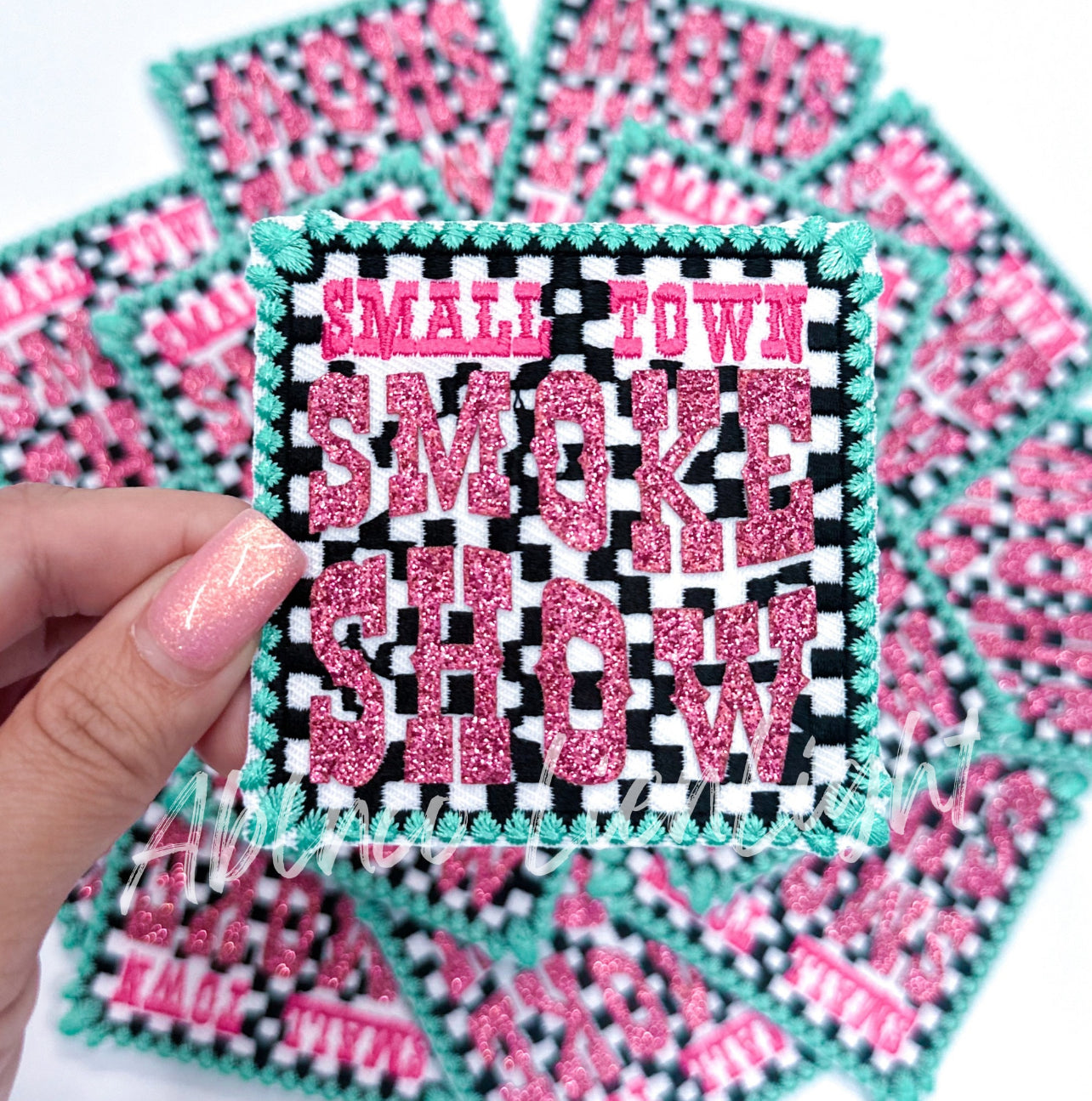 Small Town Smoke Embroidery Patch