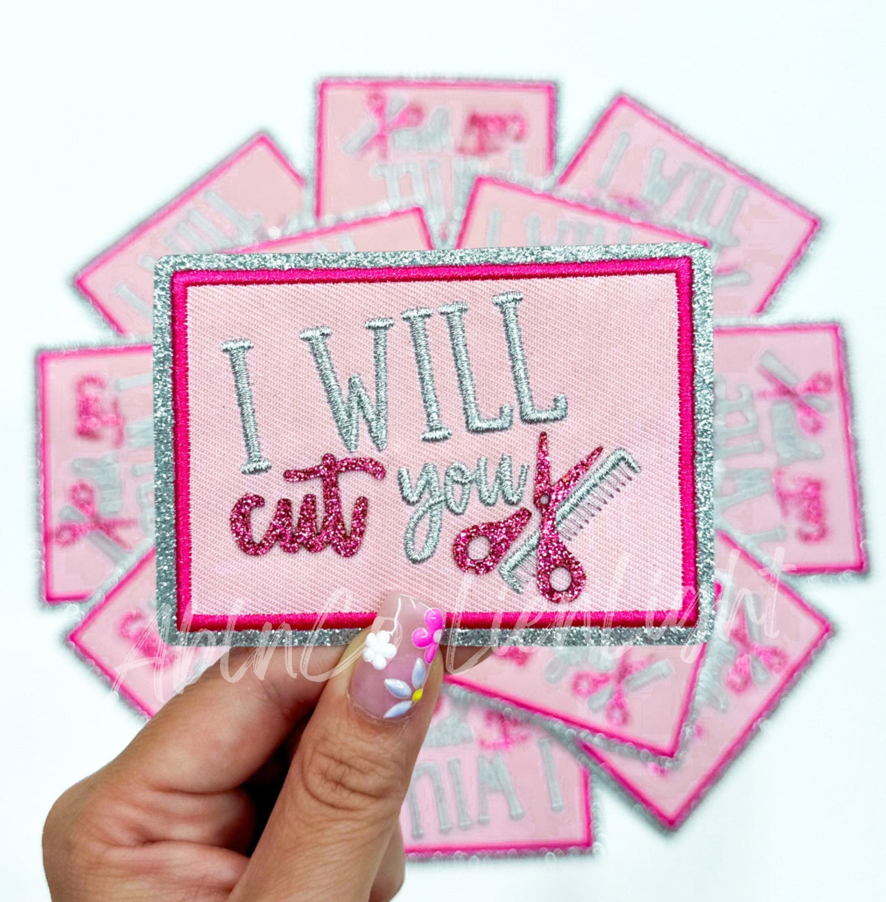 I Will Cut You Embroidery Patch