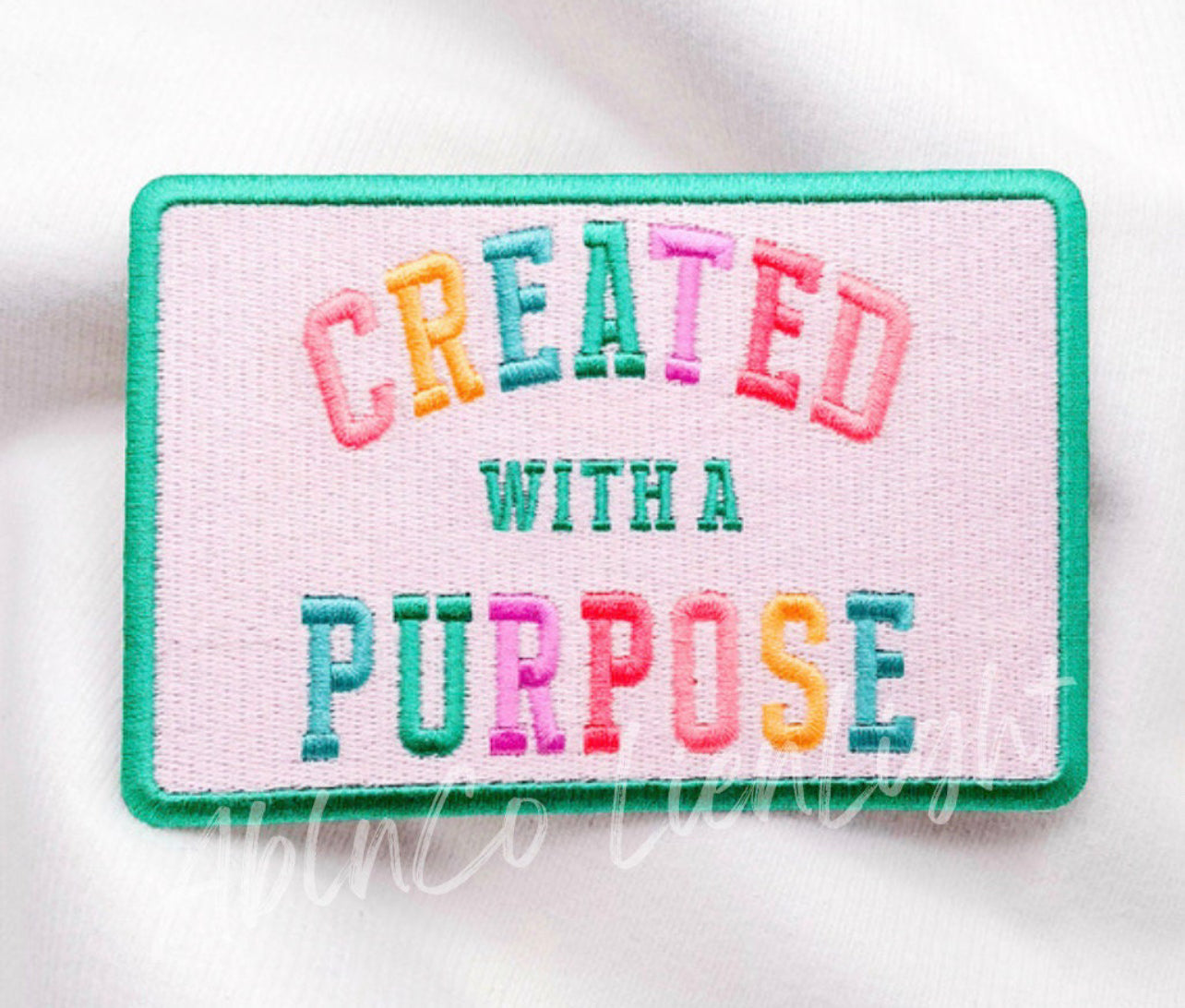 Created with a Purpose Embroidery Patch