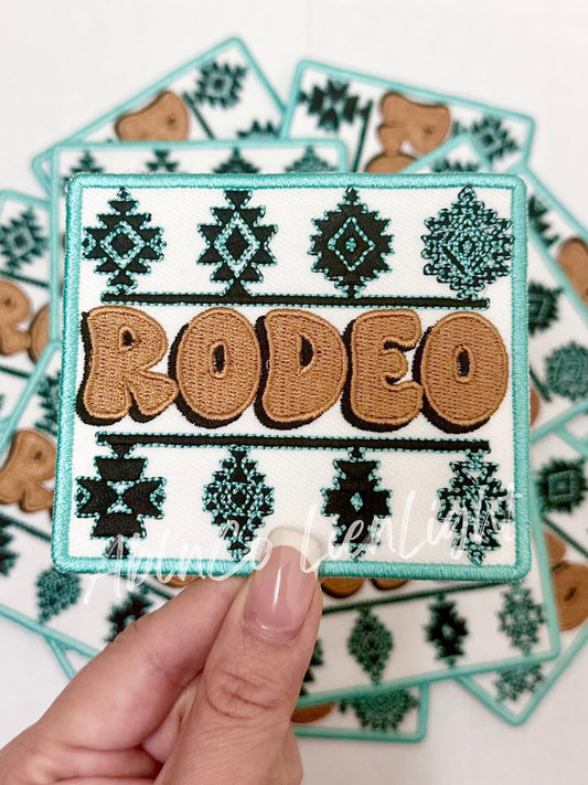 Rodeo Embroidery Patch