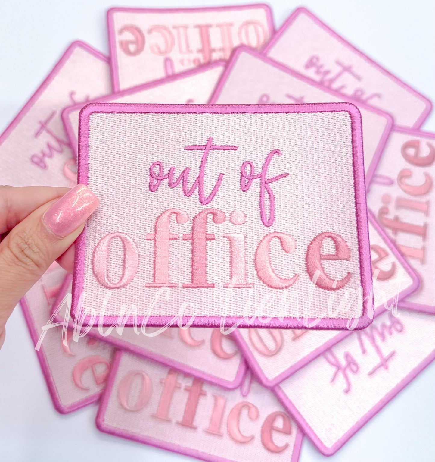 4” Out of Office Embroidery Patch (smaller version)