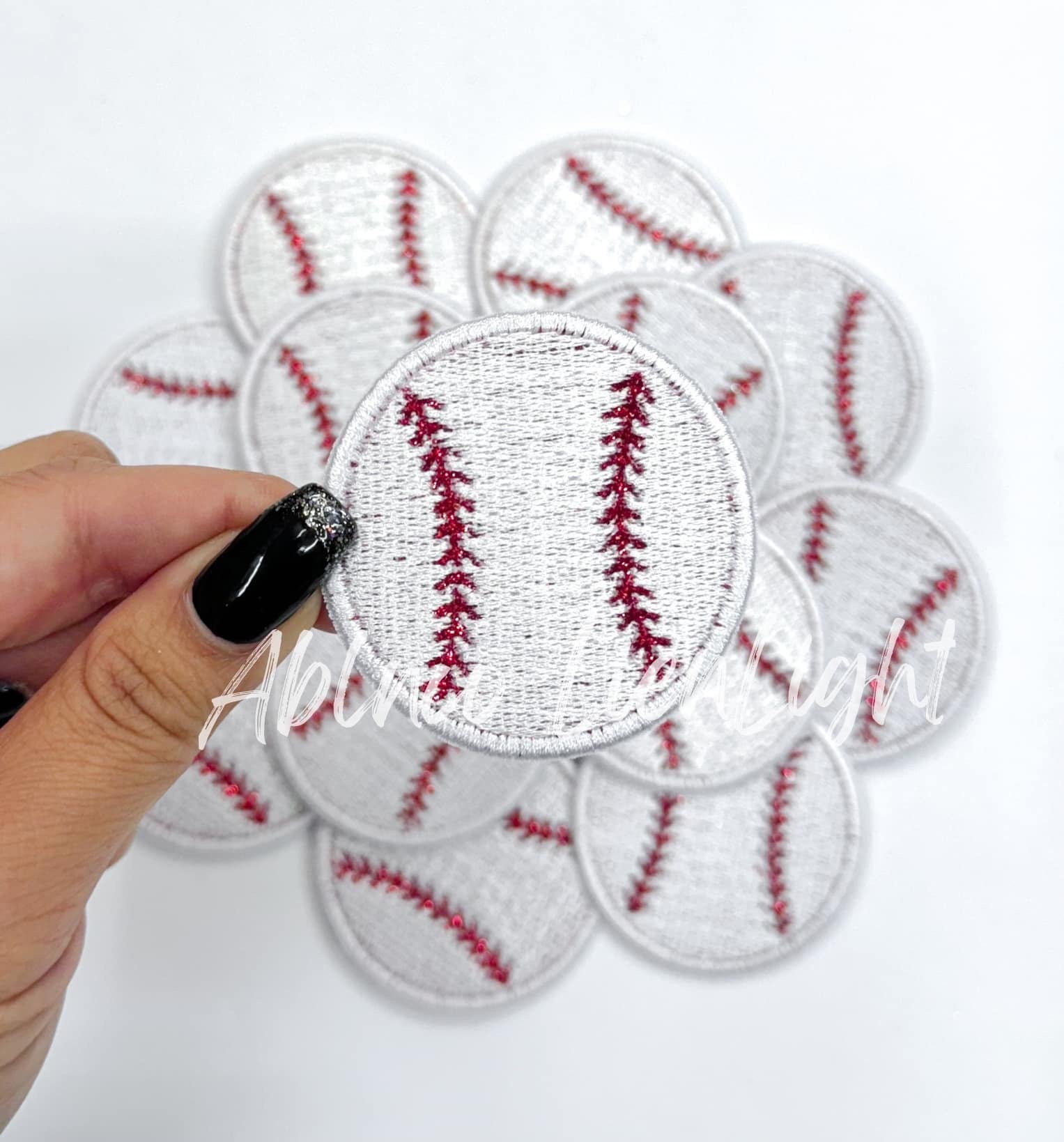 Baseball Embroidery Patch