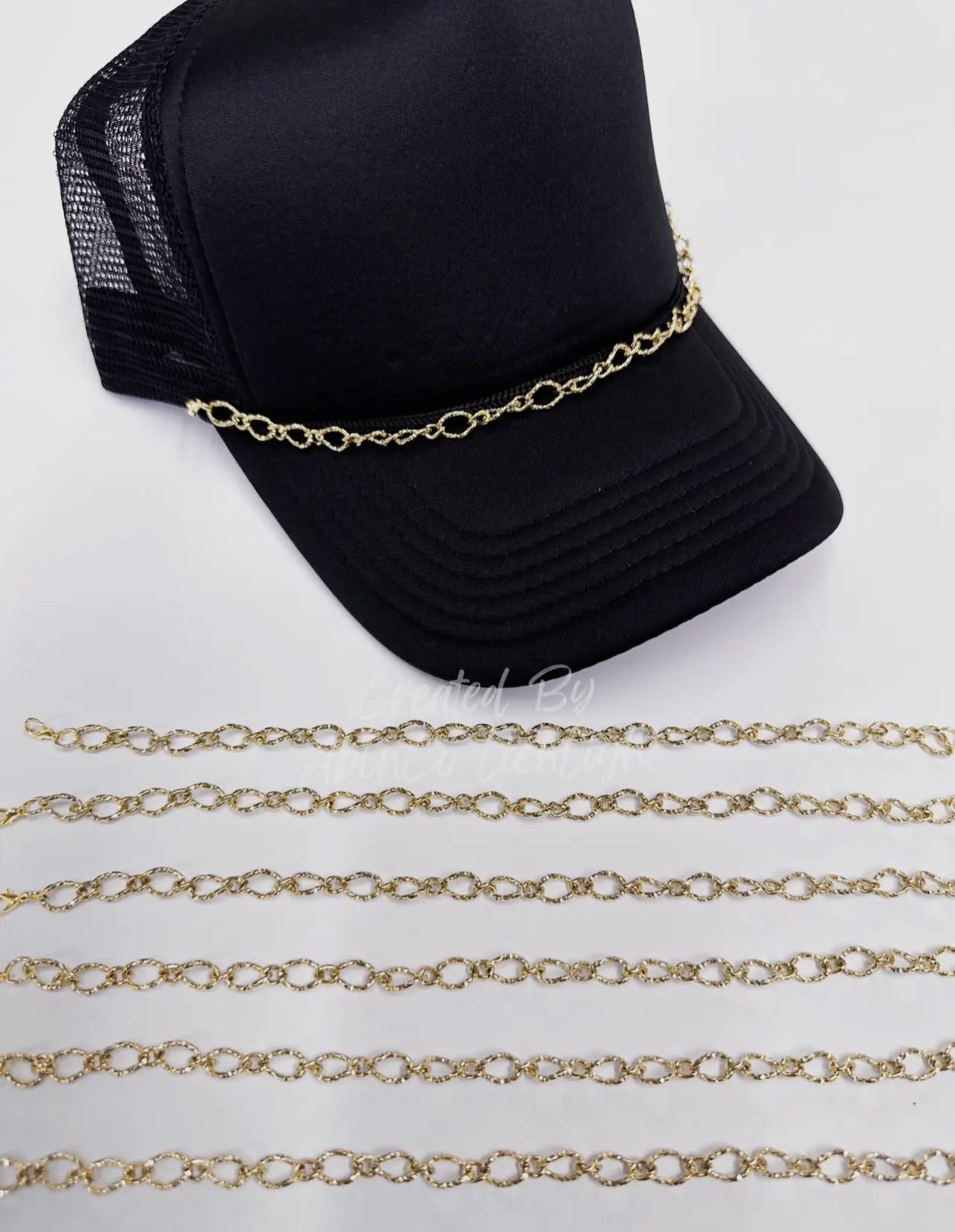 Gold Links Trucker Hat Chain