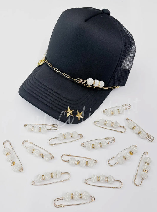 Pearl Trucker Hat Pin