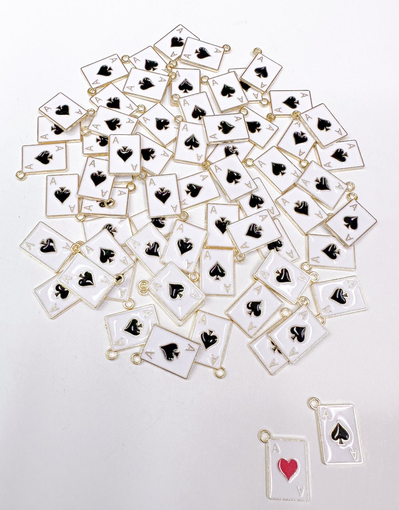 Black Spade Charm
