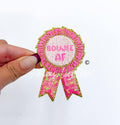 Boujee AF Ribbon Sequin Embroidery Patch