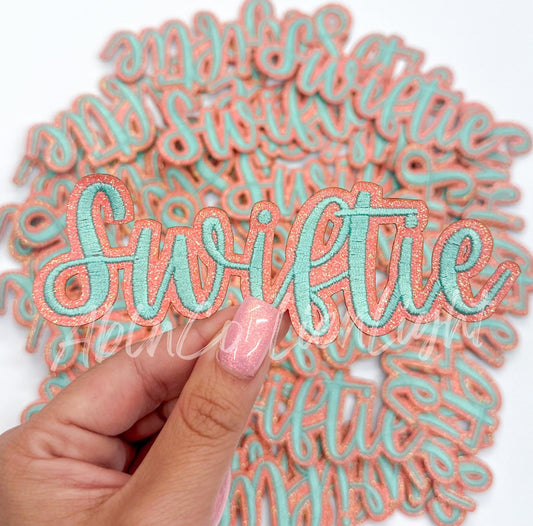 Swiftie Turquoise Adhesive Patch