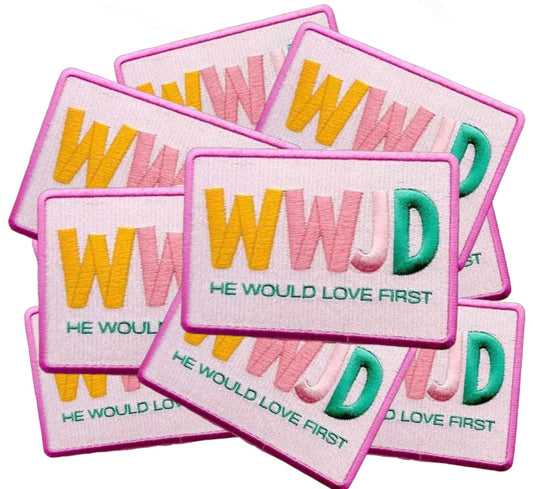 WWJD Embroidery Patch