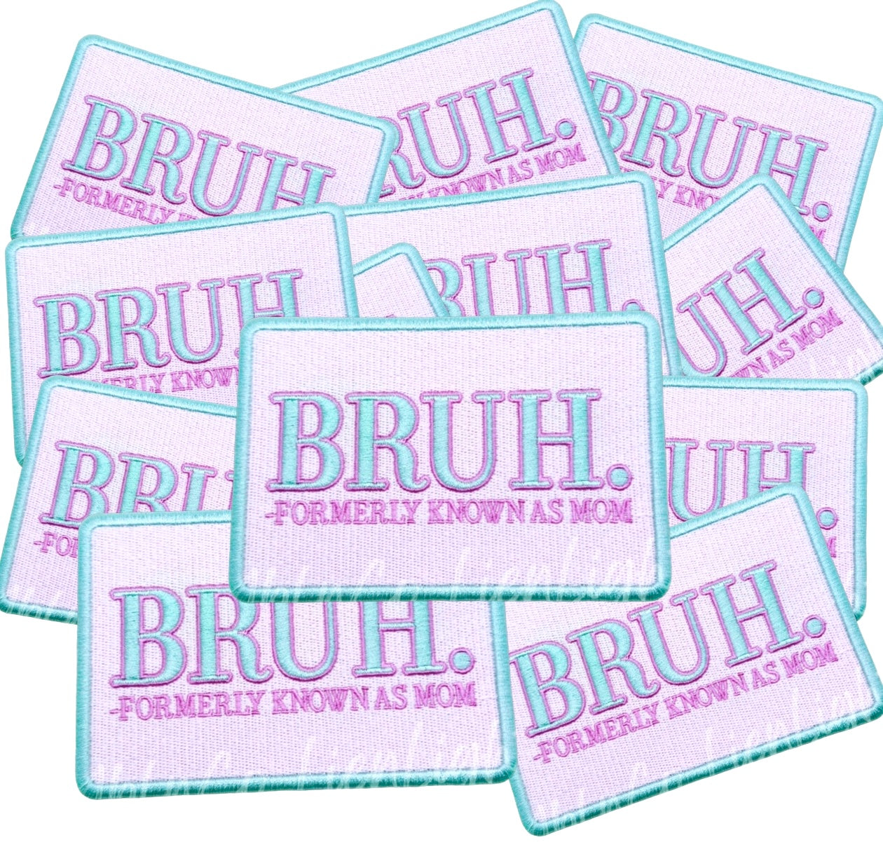 Bruh Embroidery Patch