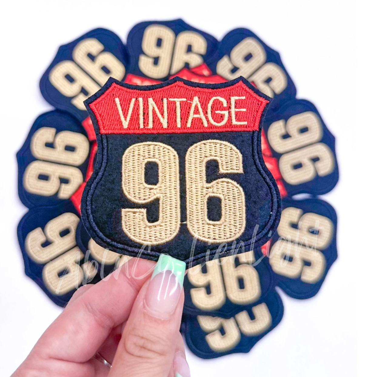 Route 96 Vintage Embroidery Patch