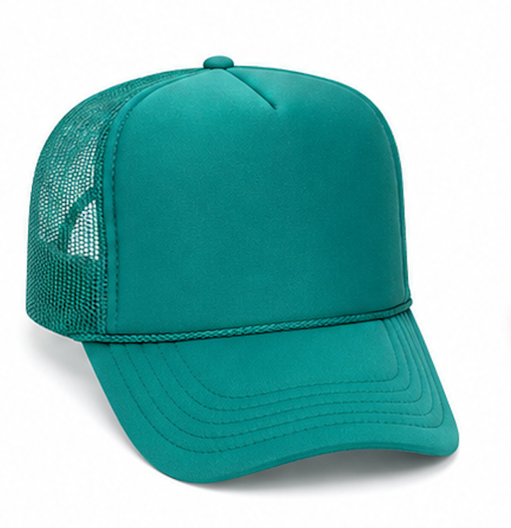 Blue Striped Crab Summer Embroidery Patch Otto Trucker Hat