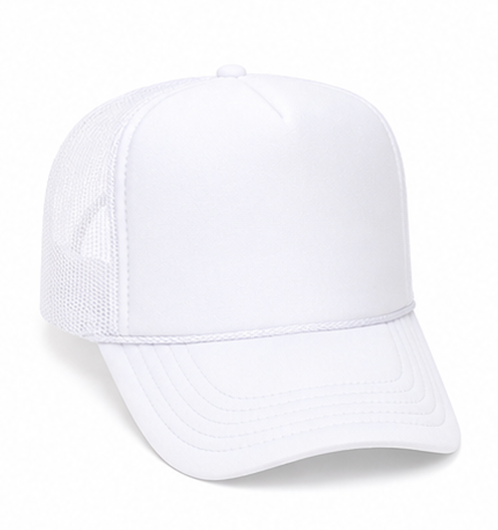 Blue Striped Crab Summer Embroidery Patch Otto Trucker Hat