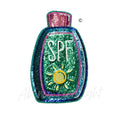 SPF Summer Sequin Embroidery Patch-Large