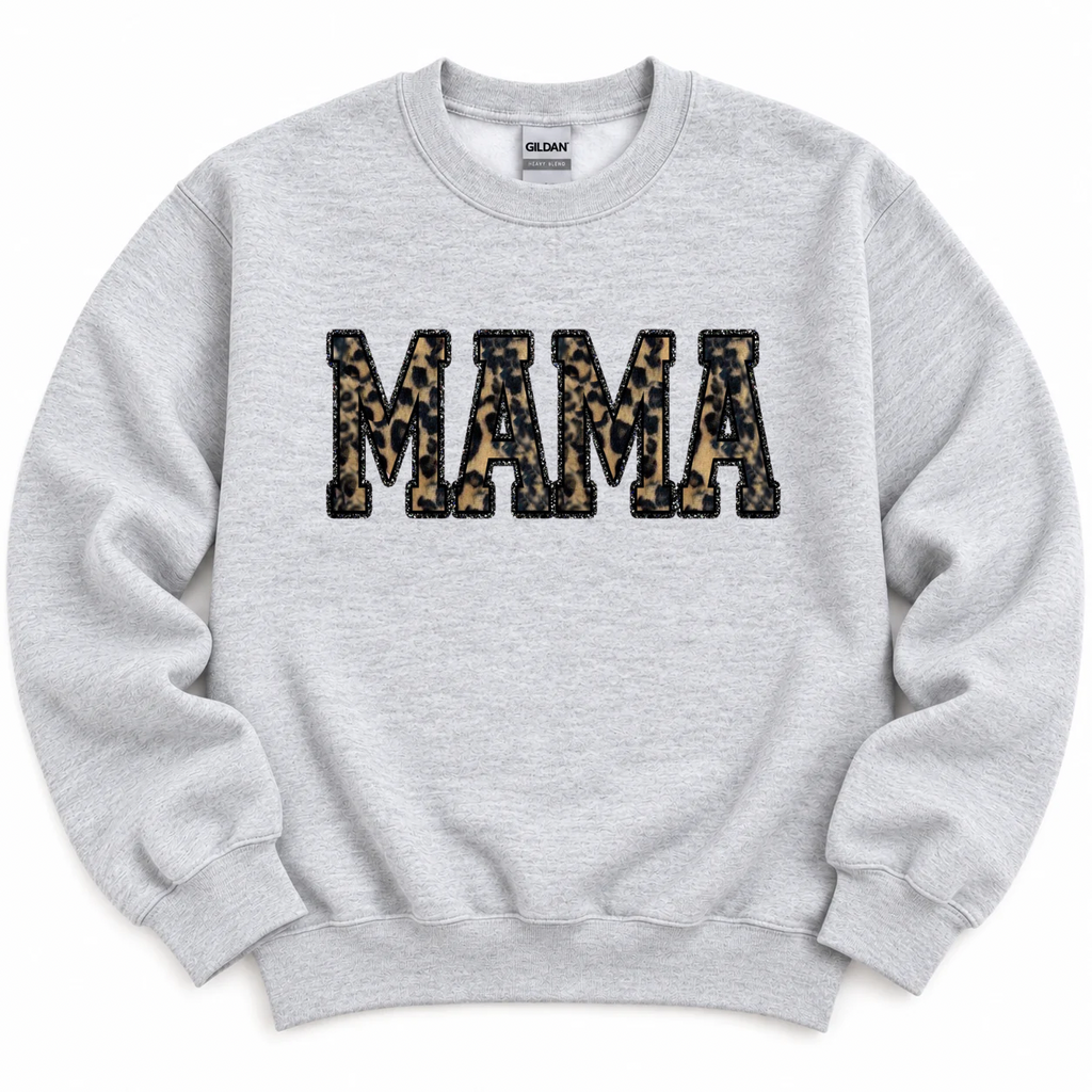 Cheetah Mama Holiday Fuzzy Patch - Large