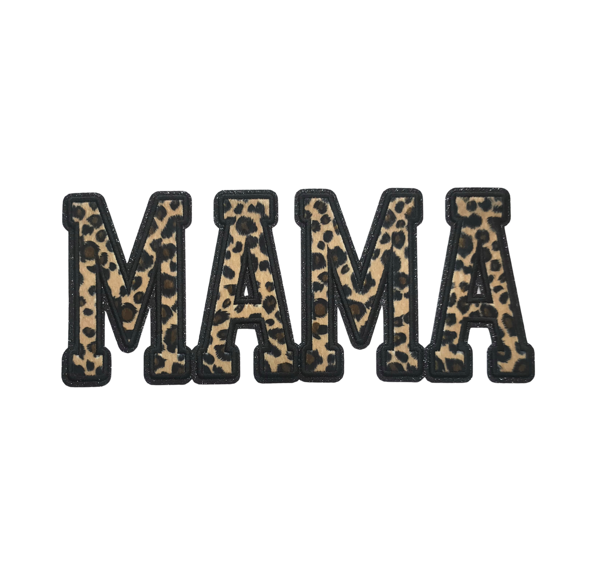 Cheetah Mama Holiday Fuzzy Patch - Large