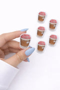 Mini Latte Embroidered Patch